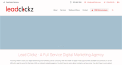 Desktop Screenshot of leadclickz.com