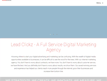 Tablet Screenshot of leadclickz.com